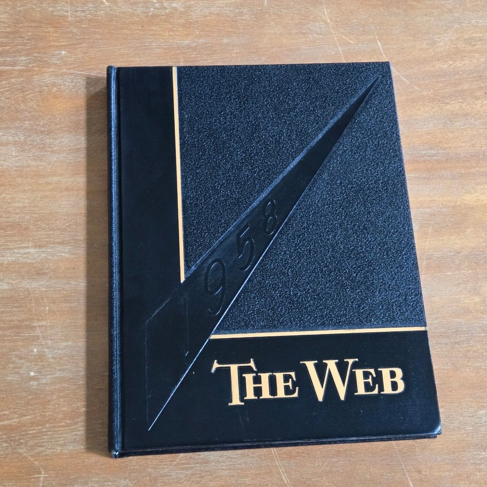University of‎ Richmond Yearbook 1958 THE WEB Richmond VA Hardcover Book